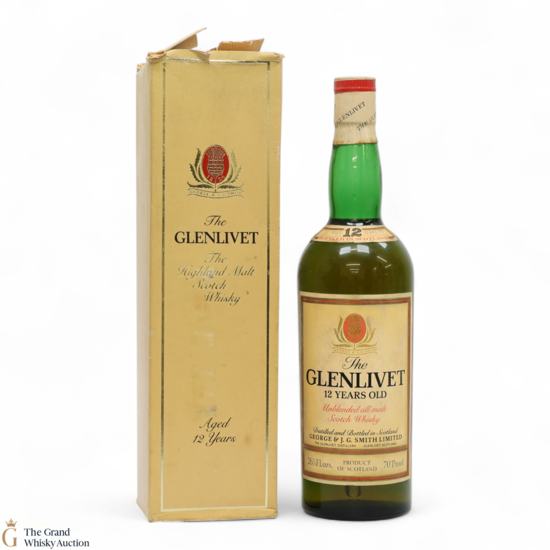 Glenlivet - 12 Year Old - 70 Proof (26 2/3 FL.Oz)