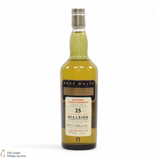 Hillside - 25 Year Old 1969 - Rare Malts 61.9% (75cl)