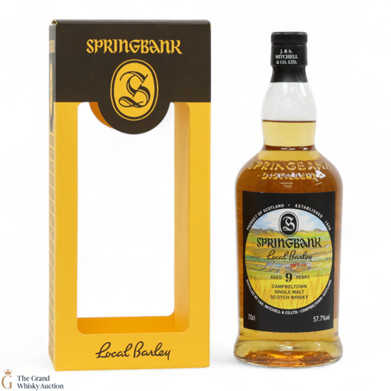 Springbank - 9 Year Old - July 2009 Local Barley October 2018