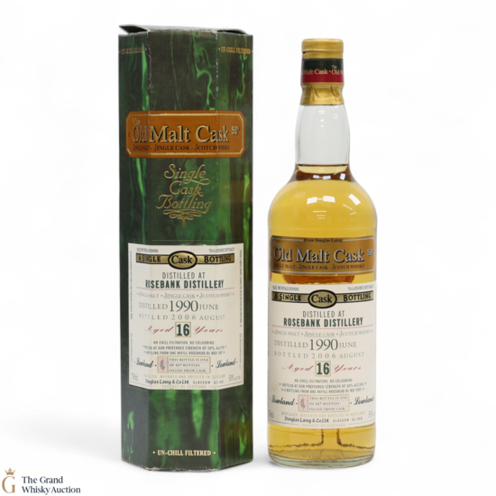 Rosebank - 16 Year Old 1990 - Old Malt Cask 