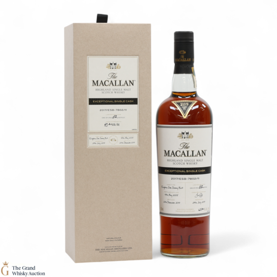 Macallan - Exceptional Single Cask 2017/ESB-7802/11 2005 (75cl)