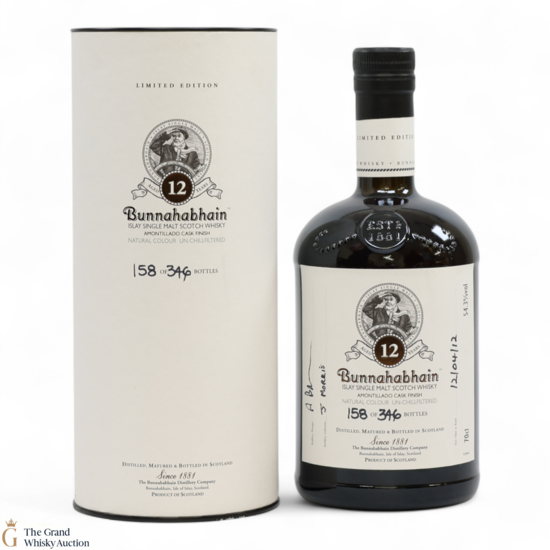 Bunnahabhain - 12 Year Old  - Amontillado - Feis Ile 2012 