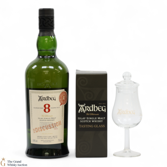Ardbeg - 8 Year Old - For Discussion - Committee Release & Tasting Glass