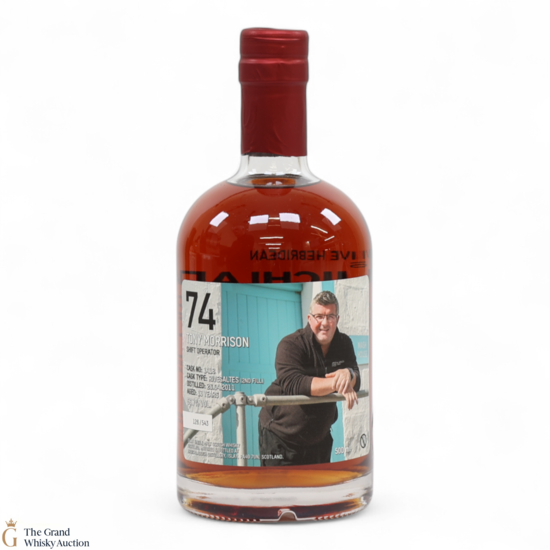 Bruichladdich - 13 Year Old - Valinch 74 - Tony Morrison #1418 (50cl)