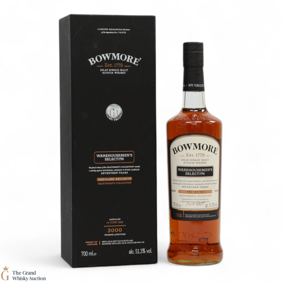 Bowmore - 17 Year Old 1999 - Warehousemen's Selection Distillery Exclusive