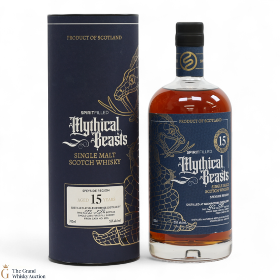 Glenrothes - 15 Year Old Single First Fill Sherry Cask #6155 - Mythical Beasts