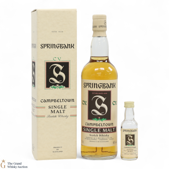 Springbank - C.V. - Green Thistle (70cl & 5cl)