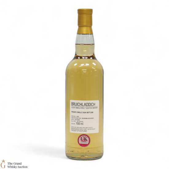 Bruichladdich - 19 Year Old - 1st Fill Bourbon Hogshead #1401 - Private Cask