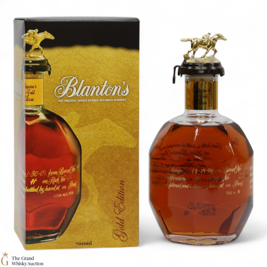 Blanton's - Single Barrel Gold Edition