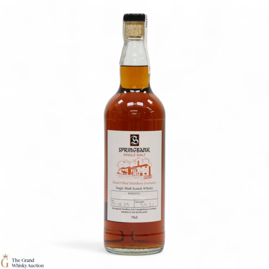 Springbank - 2025 Handfilled Distillery Exclusive 59.3%