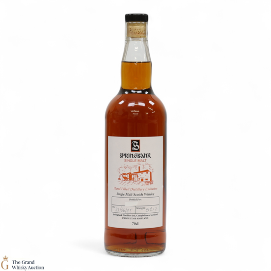 Springbank - 2025 Handfilled Distillery Exclusive 59.1%