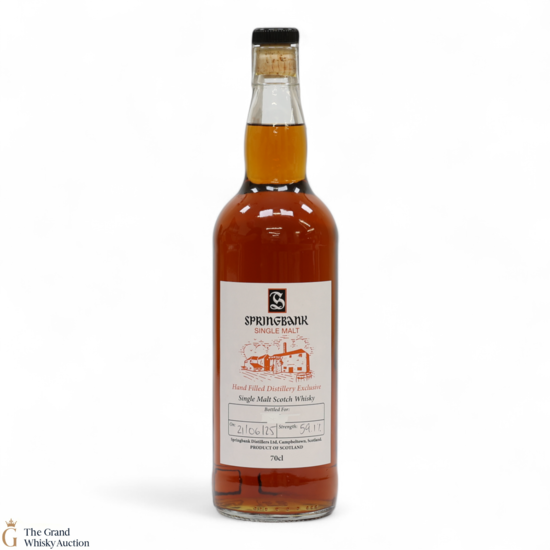 Springbank - 2025 Handfilled Distillery Exclusive 59.1%