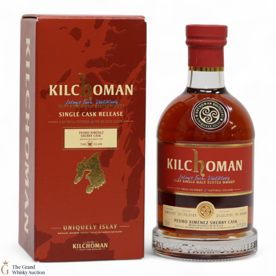 Kilchoman - 7 Year Old - PX Sherry Single Cask #314/2015 - The W Club