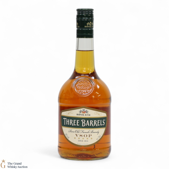 Three Barrels VSOP - Rare Old French Brandy
