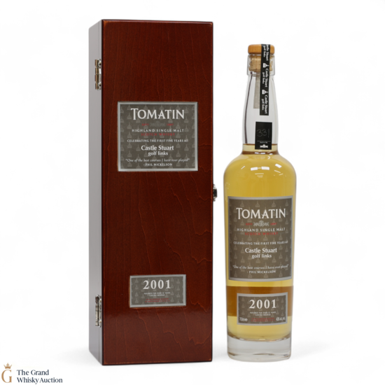 Tomatin - 12 Year Old 2001 #3069 - Castle Stuart Golf Links 5th Anniversary
