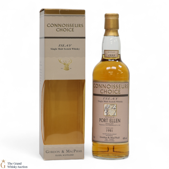 Port Ellen - 1981 - Connoisseurs Choice - Gordon & MacPhail
