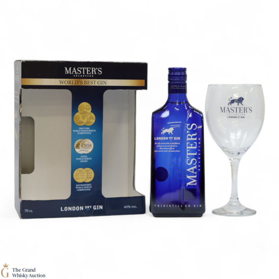 Master's Selection - Tridistilled - London Dry Gin & Glass