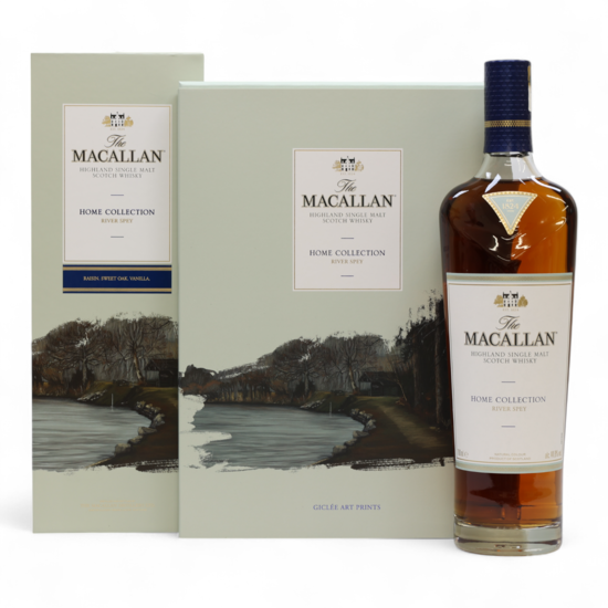 Macallan - Home Collection - River Spey (1x70cl) & Giclee Art Prints
