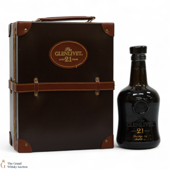 Glenlivet - 21 Year Old - Leather Suitcase-Styled Presentation Case (75cl)