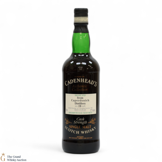 Caperdonich - 19 Year Old 1977 - Cadenhead's Authentic Collection (75cl)