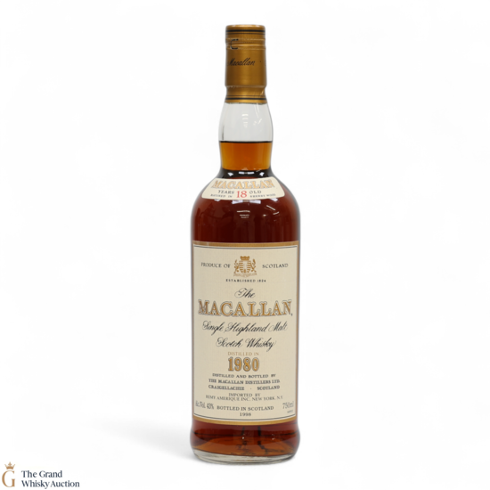 Macallan - 18 Year Old - 1980 (75cl)