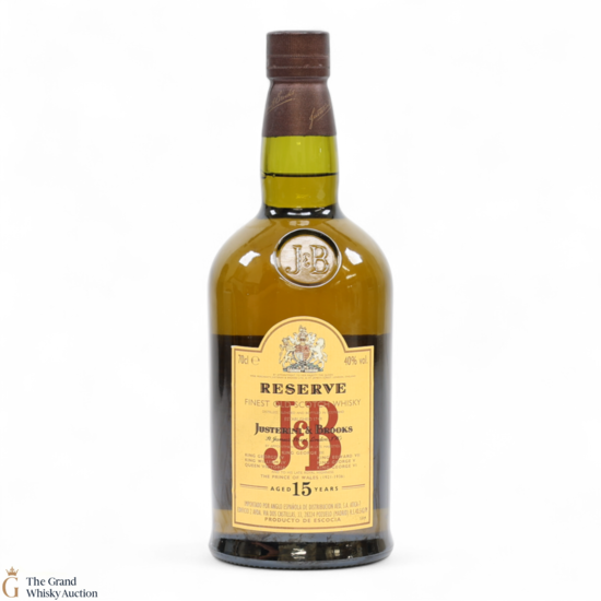 J&B - 15 Year Old - Reserve Blended Whisky