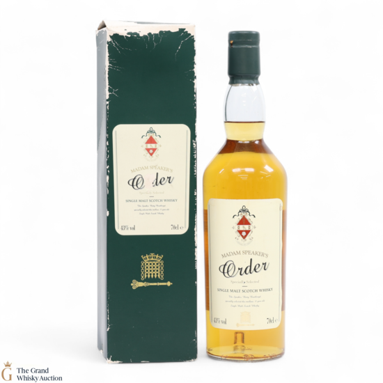 Glendullan - 12 Year Old Madam Speaker's Order