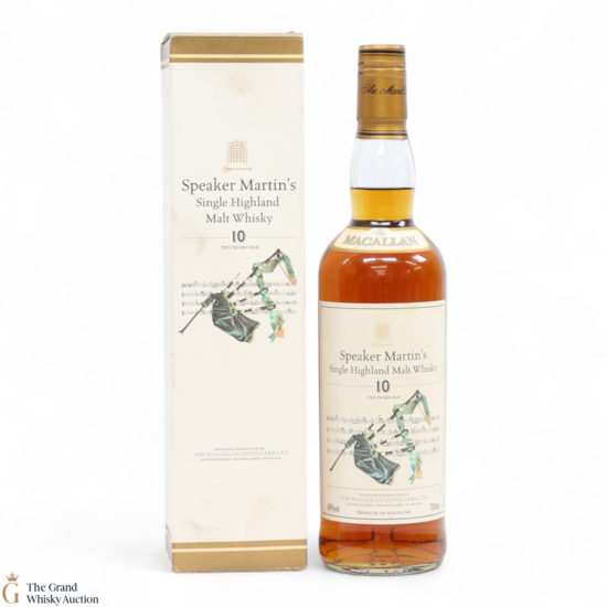 Macallan - 10 Year Old - Speaker Martin's