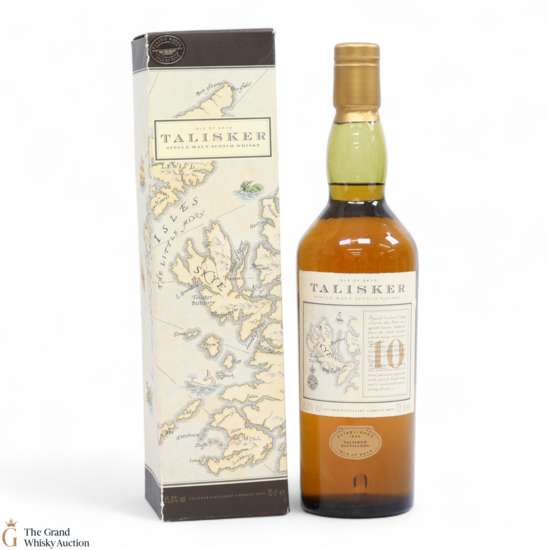 Talisker - 10 Year Old - Map Label 