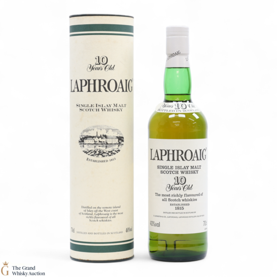 Laphroaig - 10 Year Old - Pre Royal Warrant 