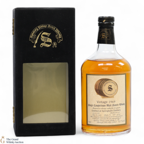 Springbank - 27 Year Old 1969 - Signatory Vintage