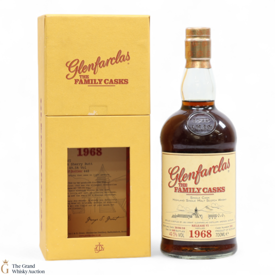 Glenfarclas - 1968 Family Cask #534 - Release VI