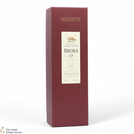 Brora - 37 Year Old - 2015 Release (BOX ONLY)