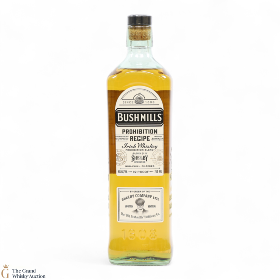 Bushmills - Shelby Company LTD - Prohibition Recipe (75cl)