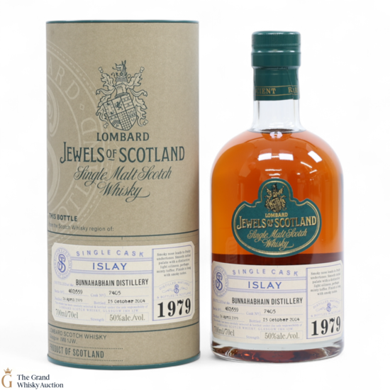 Bunnahabhain - 25 Year Old 1979 #7405 - Lombard - Jewels of Scotland