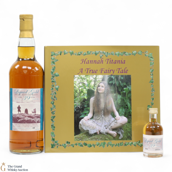 Bruichladdich - 39 Year Old 1971 - Liquid Gold (70cl + 5cl + Book)