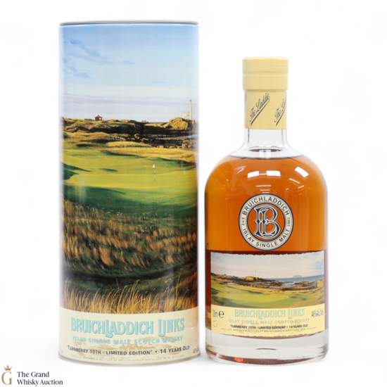 Bruichladdich - 14 Year Old - Turnberry 10th (SIGNED)