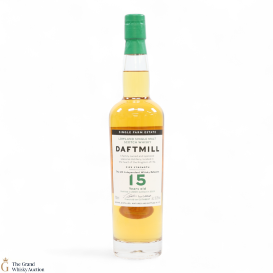 Daftmill - 15 Year Old 2007 - Fife Strength 2023 - UK Independent Whisky Retailers