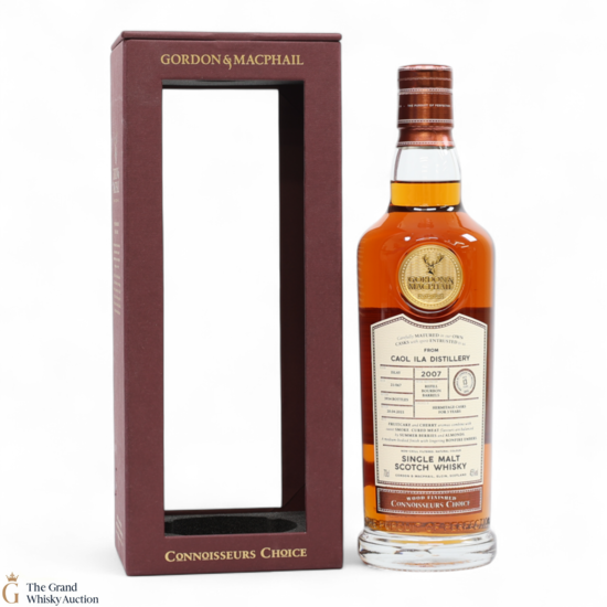 Caol Ila - 13 Year Old 2007 - Gordon and Macphail - Wood Finish Connoisseurs Choice