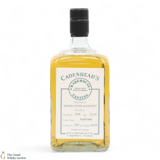 Glenallachie - 15 Year Old 2008 - Cadenhead's Warehouse Tasting