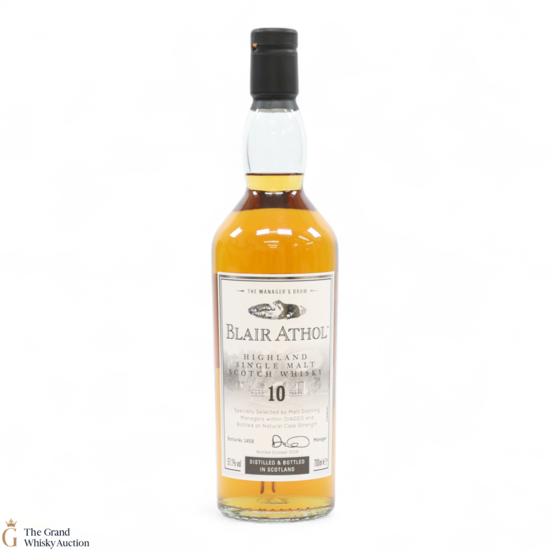 Blair Athol - 10 Year Old - The Manager's Dram 2019