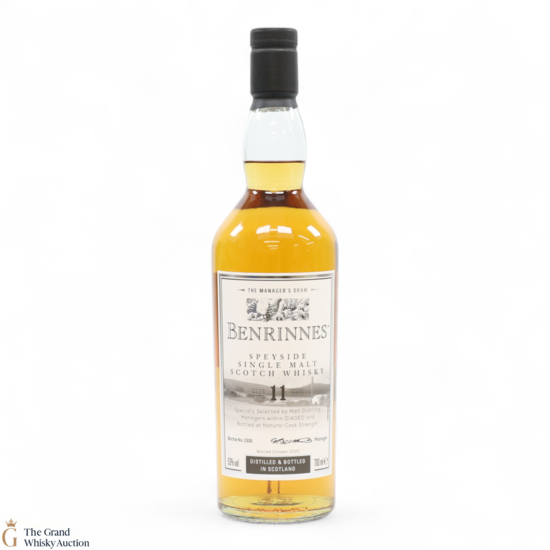 Benrinnes - 11 Year Old - The Manager's Dram 2020