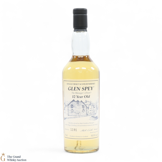 Glen Spey - 12 Year Old 2008 - Manager's Dram