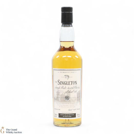 Singleton Of Glen Ord - 16 Year Old - The Manager's Dram 2016