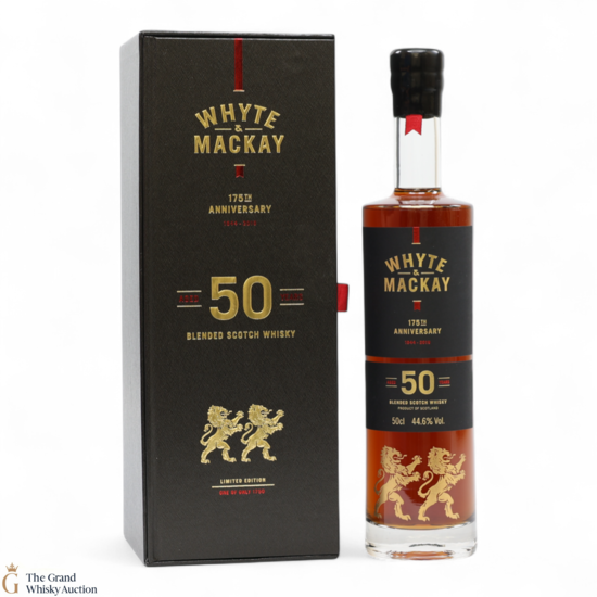 Whyte and Mackay - 50 Year Old 175th Anniversary (50cl)