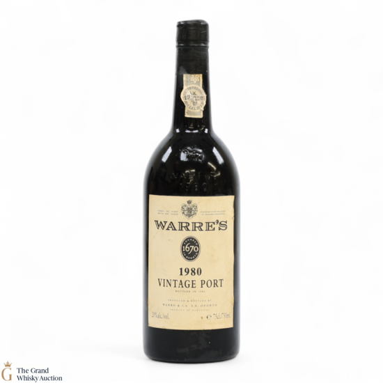 Warre's - 1980 Vintage Port (75cl)