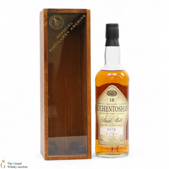 Auchentoshan - 18 Year Old 1978 - Selected Cask Vatting
