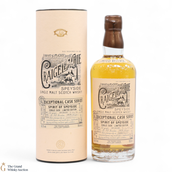 Craigellachie - 13 Year Old - Single Cask #5241- Exceptional Cask Series Edition No.2