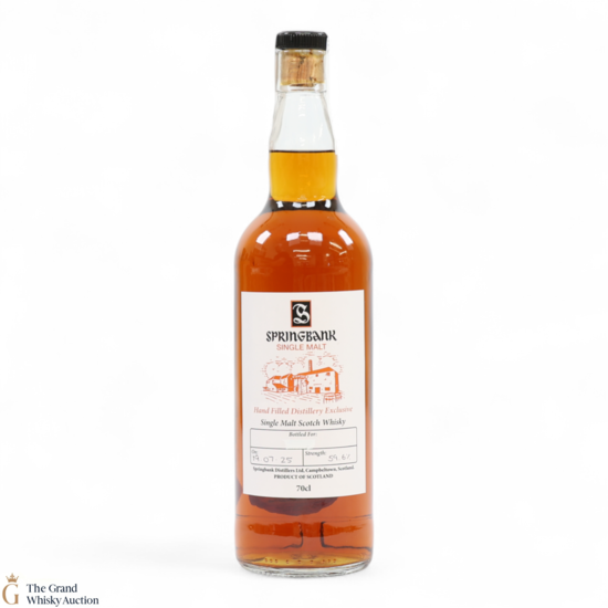 Springbank - Hand Filled Distillery Exclusive 2025 59.6%