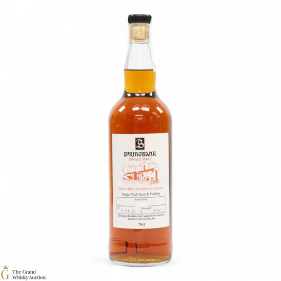 Springbank - Hand Filled Distillery Exclusive 2025 59.6%